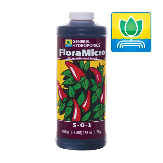 General Hydroponics FloraMicro Advanced Nutrient System