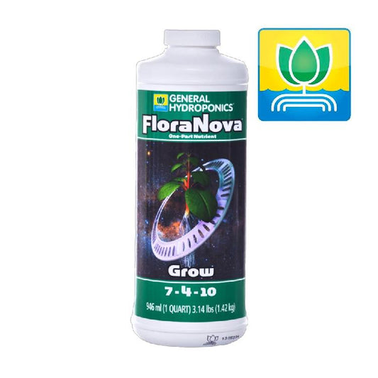 General Hydroponics FloraNova Grow One-Part Nutrient