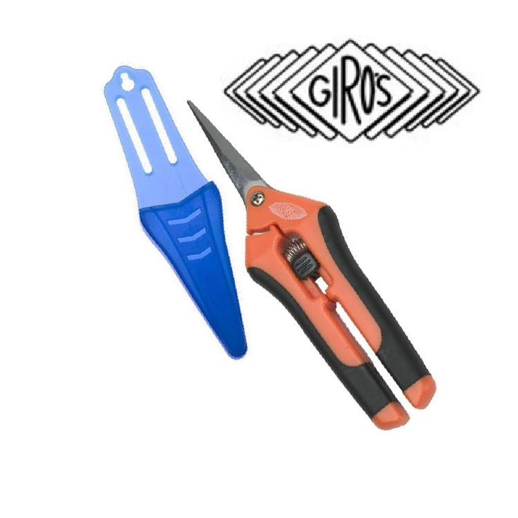 Giro's SEC-1011 spring handle curved blade Scissors