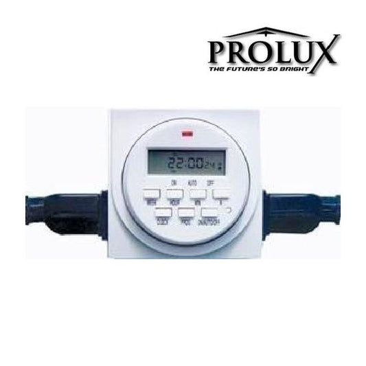 Prolux Digital timer 15 amp Dual 120v outlet