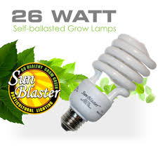 SunBlaster Small Watt CFL Lamps 13 Watt / 26 Watt / 52 Watt