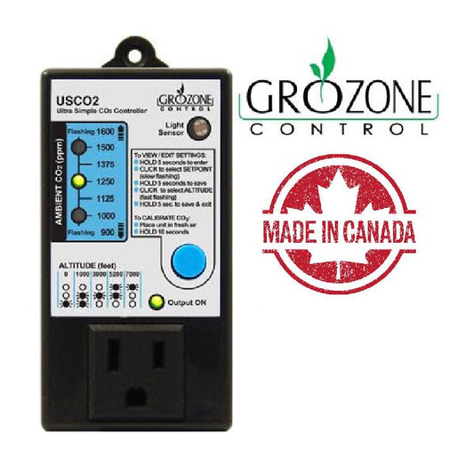 Grozone CO2 USCO2 Co2 controller