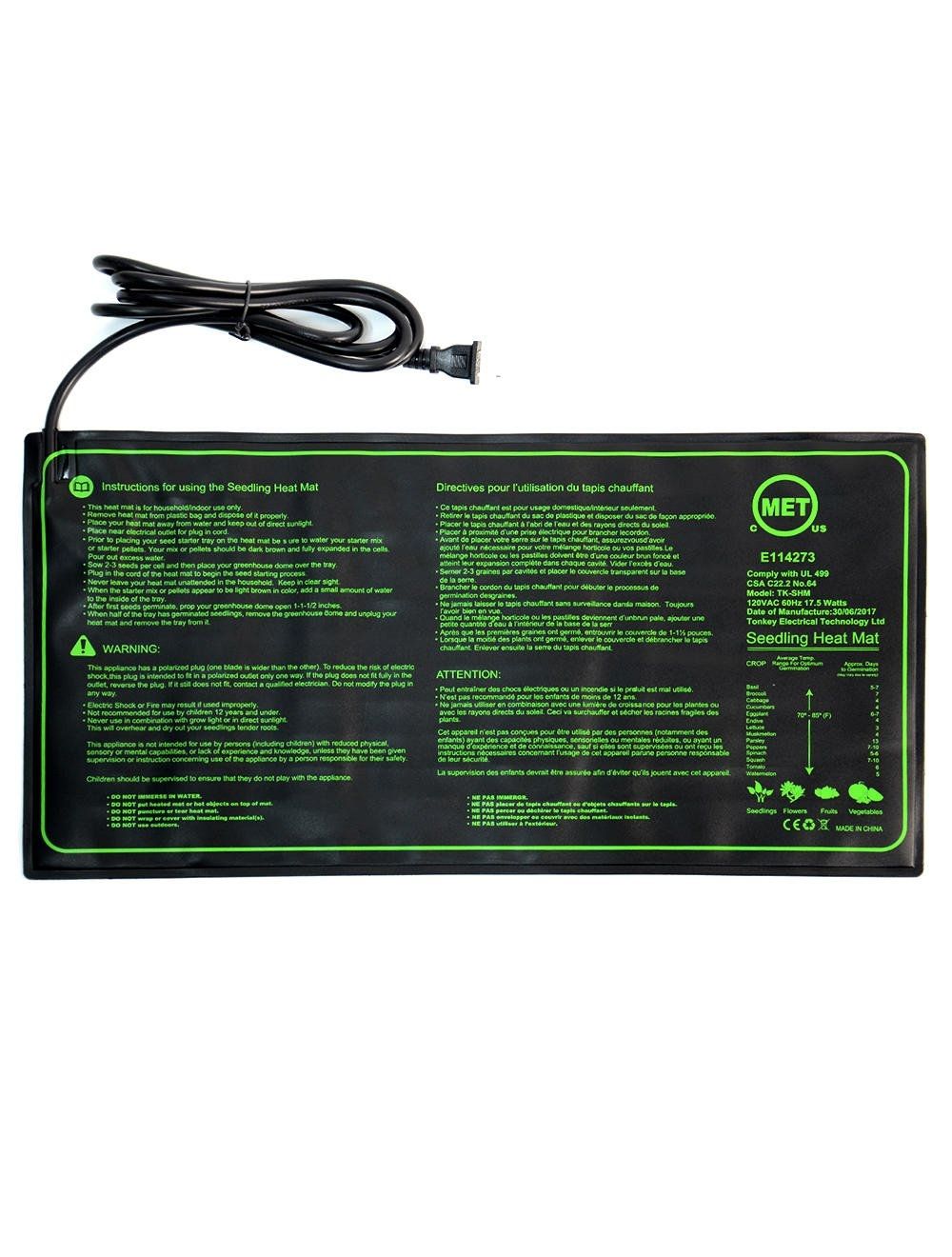 Pro Grow's Seedling Heat Mats