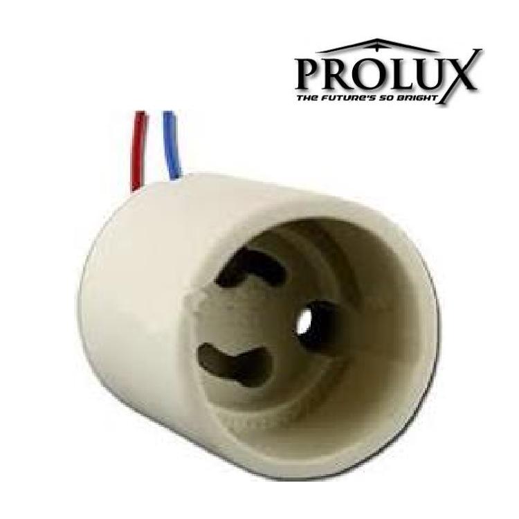 Prolux 315 watt socket with wire leads.