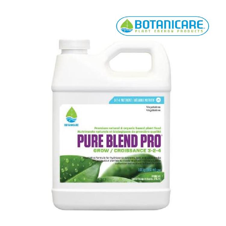 Pure blend Pro Grow 3-1.5-4 - Hydro-Organic Nutrient