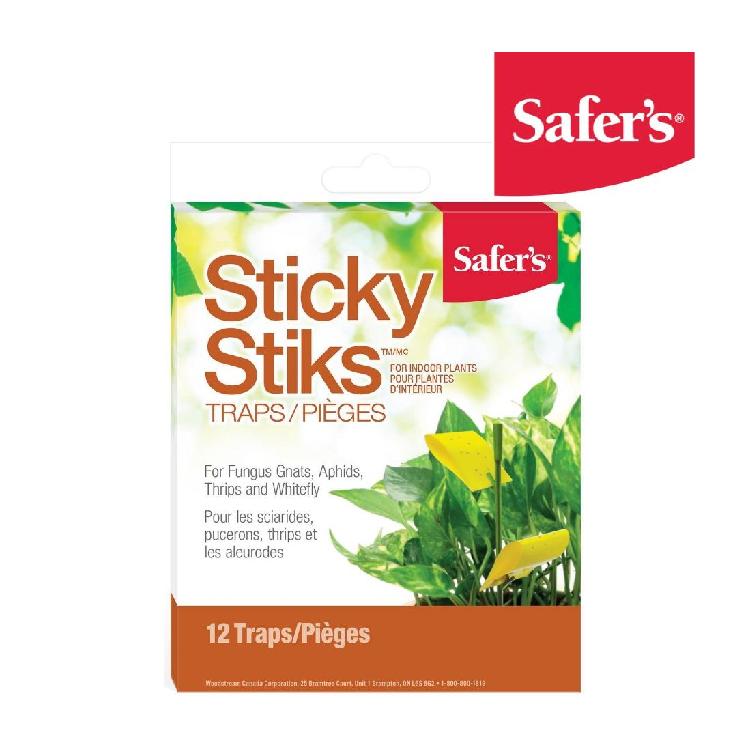 Safer's Sticky Stiks Fungus Gnat Traps