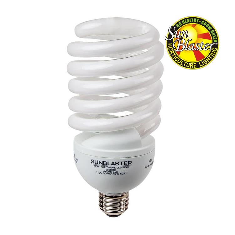 SunBlaster Small Watt CFL Lamps 13 Watt / 26 Watt / 52 Watt