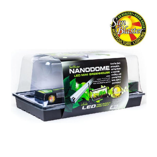 SunBlaster NanoDome LED Mini Greenhouse Kit