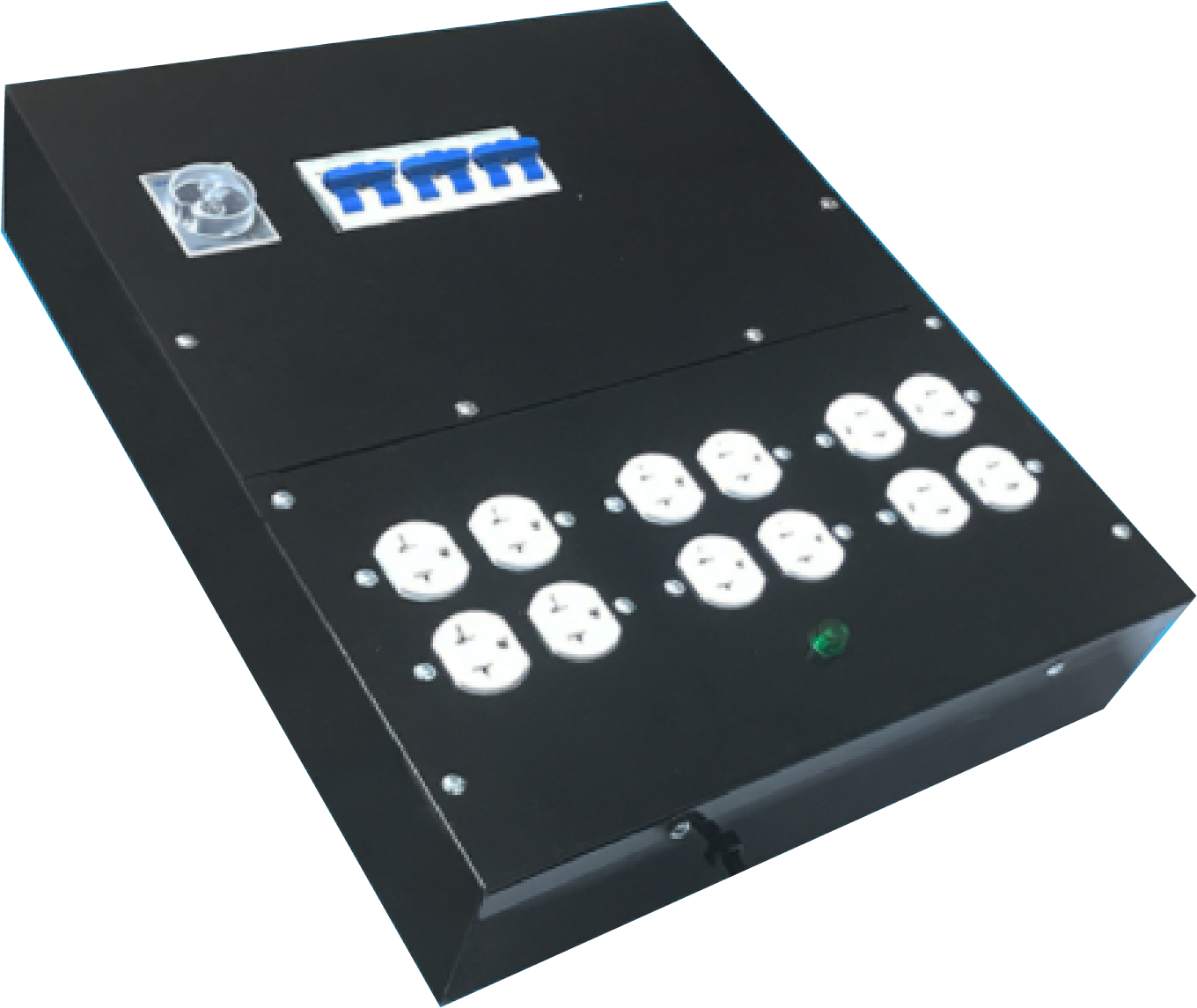 Timer Panel Master Controller with circuit breakers 12 lights