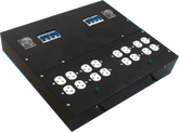 Timer Panel Master Controller with circuit breakers 16 lights