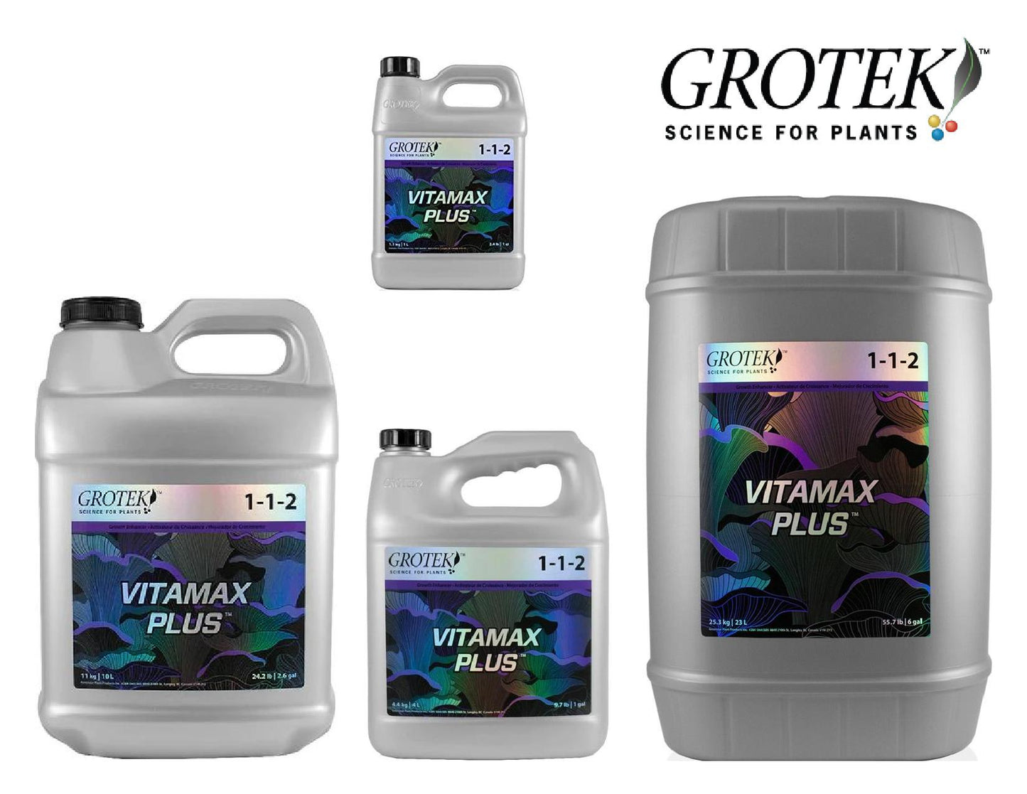 Grotek Vitamax Plus- OPTIMIZES GROWTH -