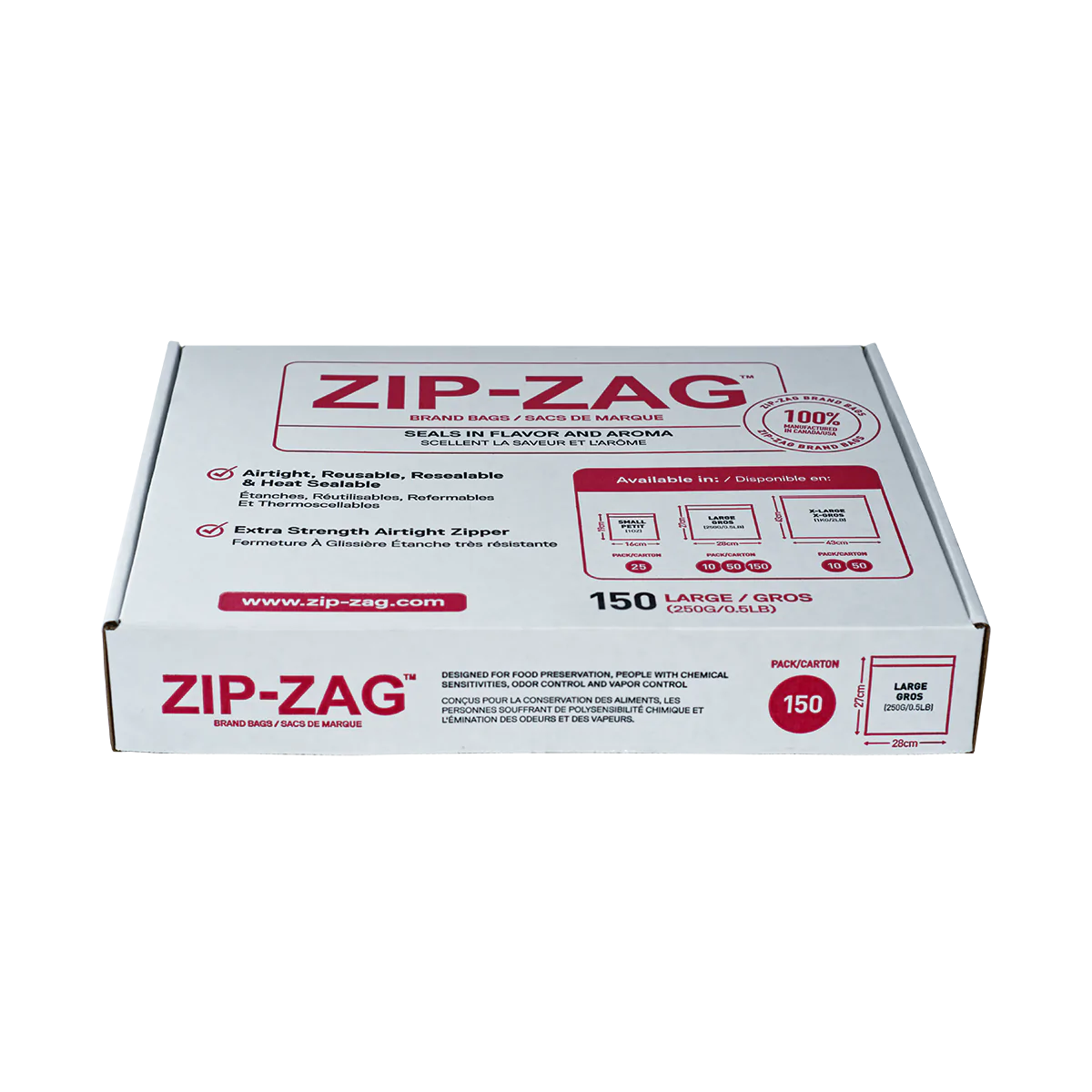 Zip-Zag Bags